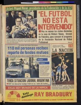 La Nación - 3 de enero de 1986