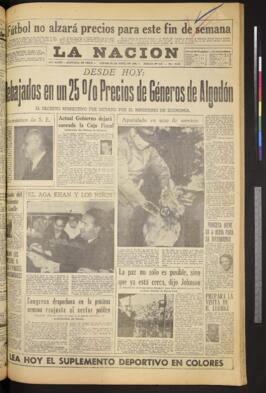 La Nación - 23 de abril de 1964