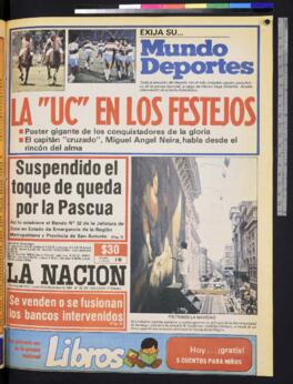 La Nación - 24 de diciembre de 1984