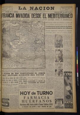 La Nación - 16 de agosto de 1944