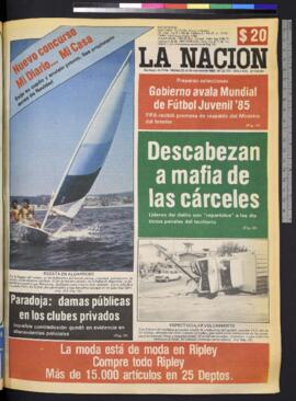 La Nación - 22 de noviembre de 1983
