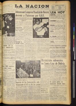 La Nación - 27 de junio de 1959