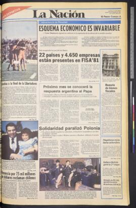 La Nación - 29 de octubre de 1981