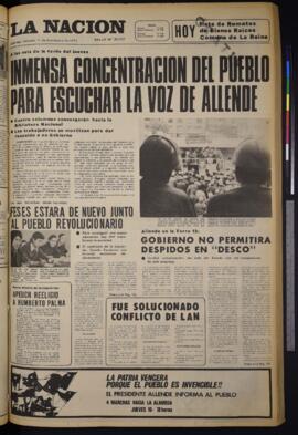 La Nación - 11 de noviembre de 1972
