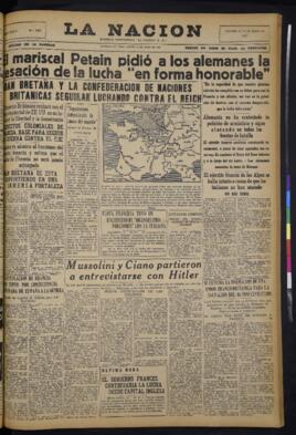La Nación - 18 de junio de 1940