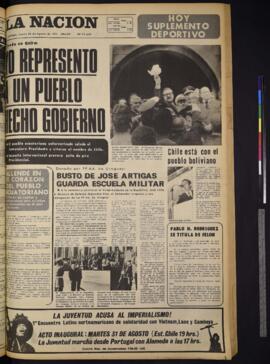 La Nación - 26 de agosto de 1971