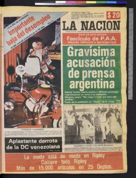 La Nación - 6 de diciembre de 1983