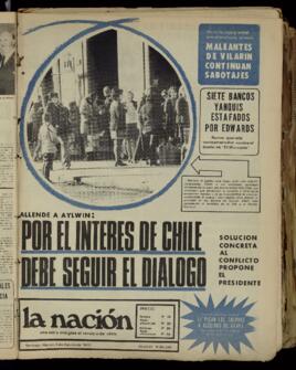 La Nación - 3 de agosto de 1973