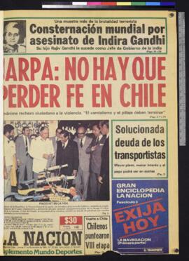 La Nación - 1 de noviembre de 1984