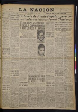 La Nación - 22 de junio de 1937