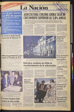 La Nación - 3 de septiembre de 1981