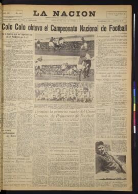 La Nación - 9 de noviembre de 1936