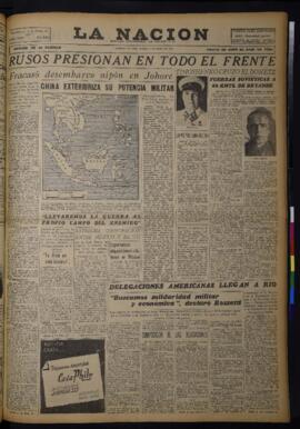 La Nación - 13 de enero de 1942