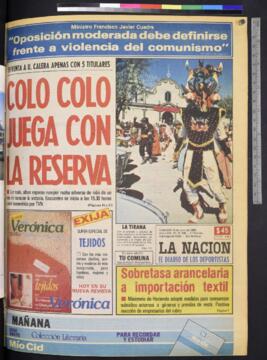La Nación - 13 de julio de 1985