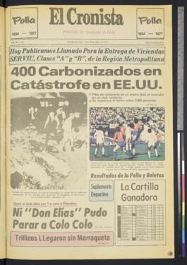 El Cronista - 30 de mayo de 1977