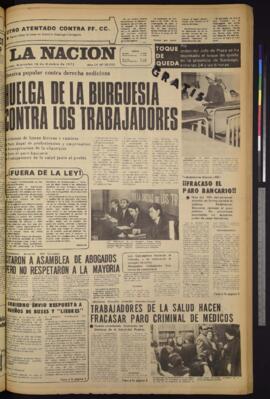 La Nación - 18 de octubre de 1972