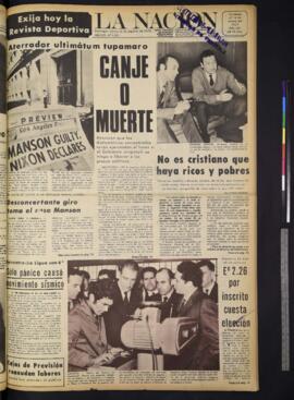 La Nación - 6 de agosto de 1970