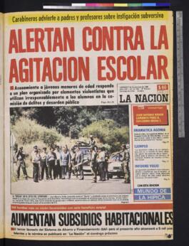 La Nación - 7 de noviembre de 1986