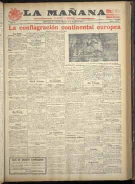 La Mañana - 18 de agosto de 1914