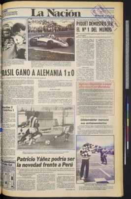La Nación - 22 de marzo de 1982