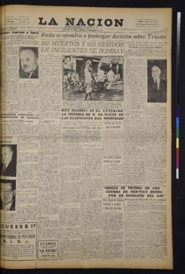 La Nación - 6 de septiembre 1946