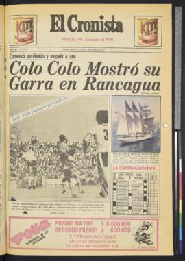 El Cronista - 24 de octubre de 1977