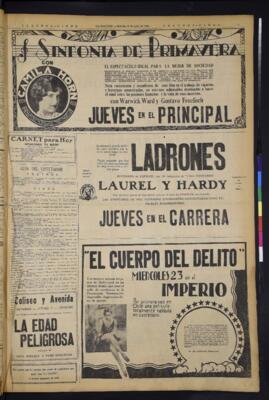 La Nación - 15 de julio de 1930