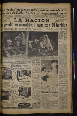 La Nación - 29 de agosto de 1952