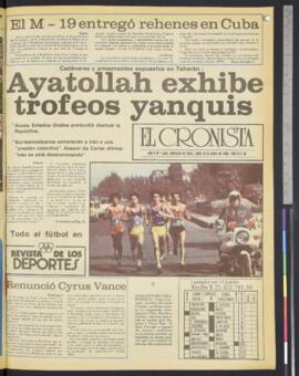 El Cronista - 28 de abril de 1980