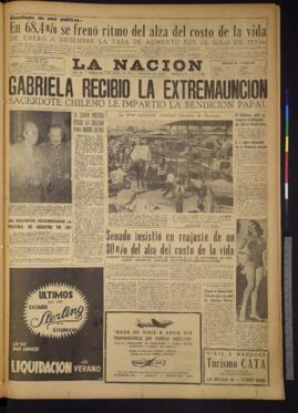 La Nación - 9 de enero de 1957