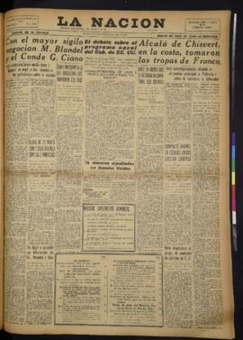 La Nación - 23 de abril de 1938