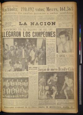 La Nación - 12 de enero de 1959