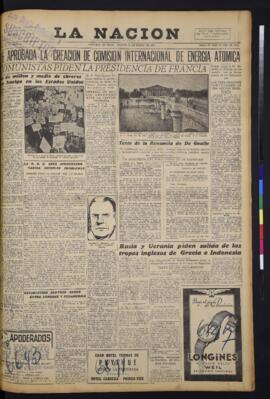 La Nación - 22 de enero de 1946