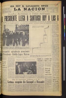 La Nación - 21 de diciembre de 1962