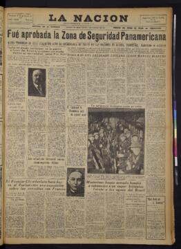 La Nación - 3 de octubre de 1939