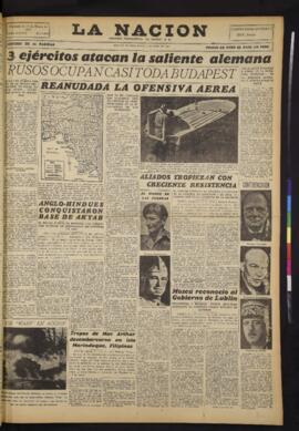 La Nación - 6 de enero de 1945