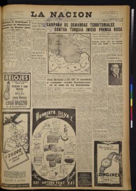 La Nación - 21 de diciembre de 1945