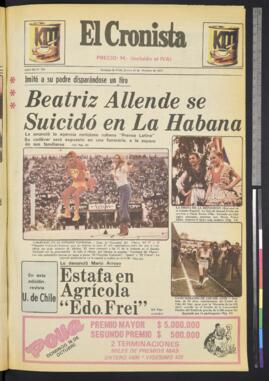 El Cronista - 13 de octubre de 1977