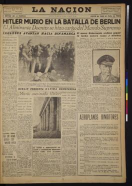 La Nación - 2 de mayo de 1945