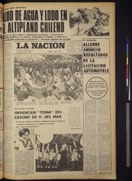 La Nación - 9 de febrero de 1972