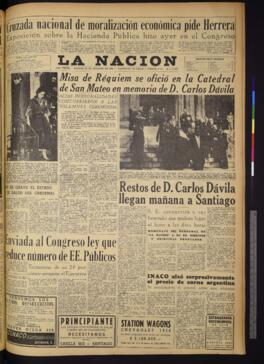 La Nación - 22 de octubre de 1955