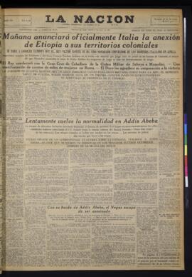La Nación - 8 de mayo de 1936