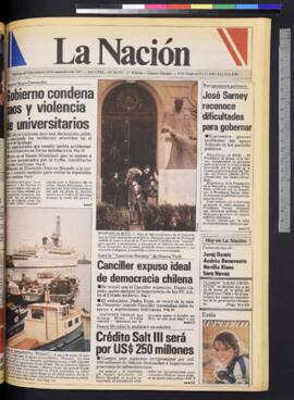 La Nación - 26 de septiembre de 1987