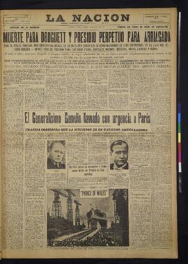 La Nación - 2 de julio de 1939