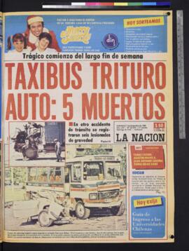 La Nación - 7 de diciembre de 1986