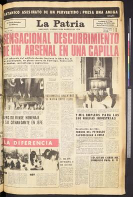La Patria - 23 de agosto de 1974