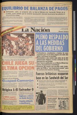 La Nación - 20 de junio de 1982