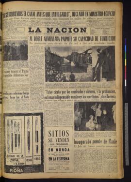 La Nación - 11 de agosto de 1956