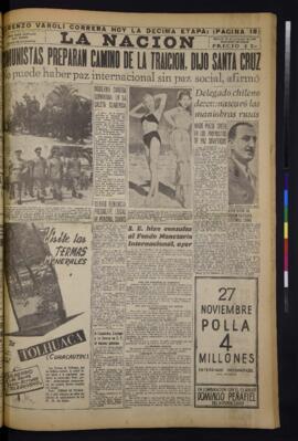La Nación - 23 de noviembre de 1949