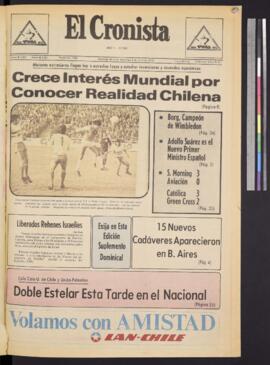 El Cronista - 4 de julio de 1976